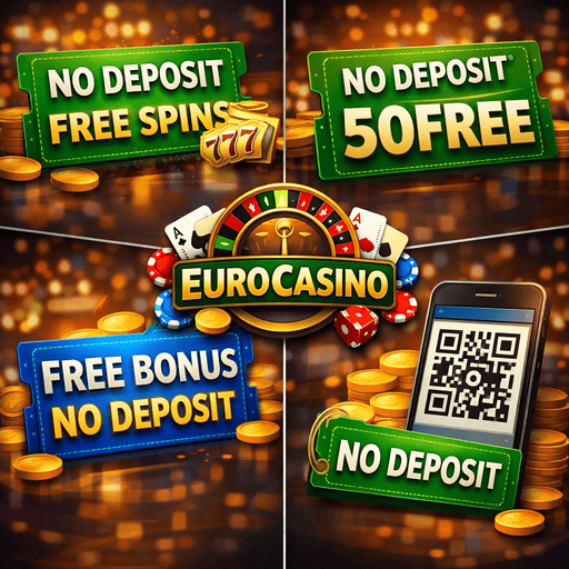 Бездепозитный промокод в ЕвроКазино с бонусным предложением без пополнения счета и условиями активации для новых игроков